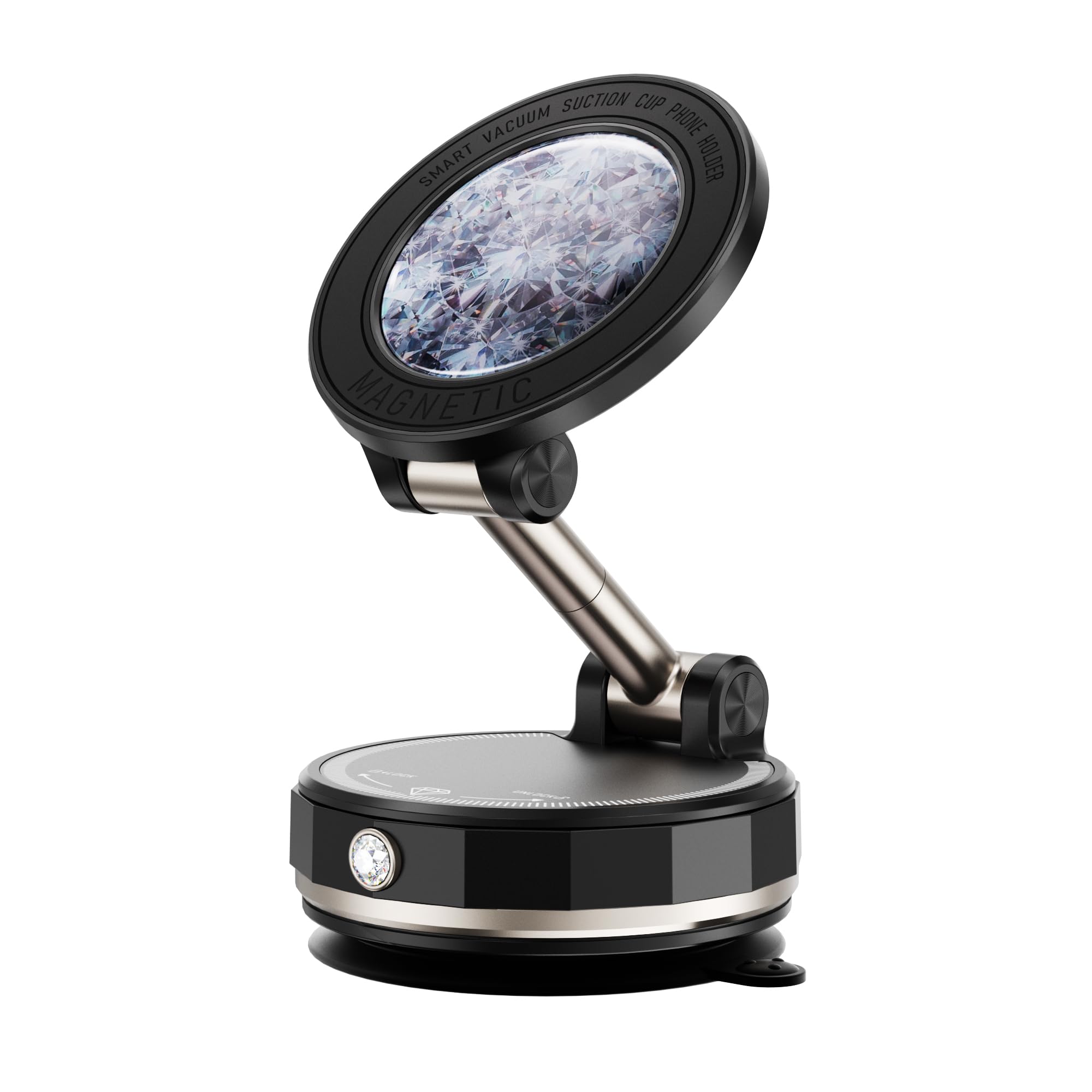 Car Vacuum - Vacuum Suction Cup Magnetic Car Phone