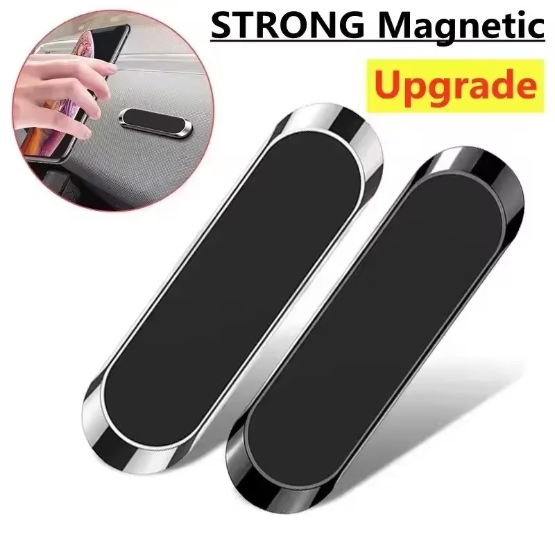Car Phone Holder - Strip Metal Magnetic Phone Holder Magnetic
