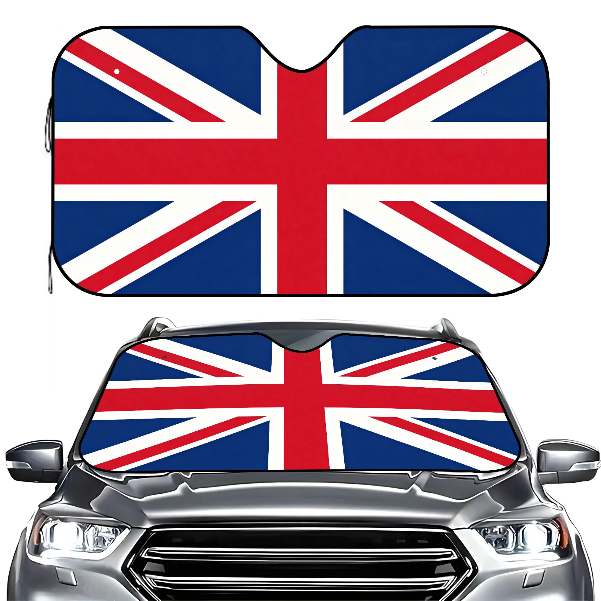 UK Flag Car Windshield Sun Sha - đánh giá và giá Windshield Sun Shade